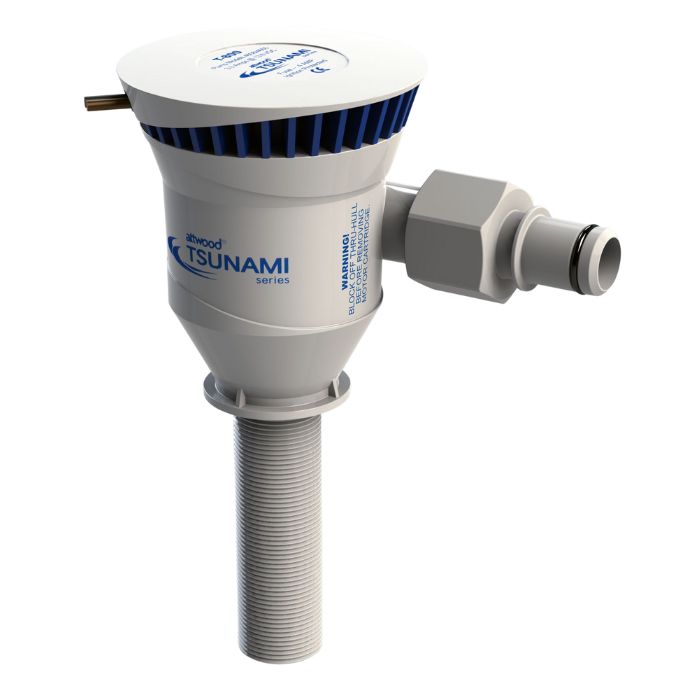 Livewell Pump Attwood, Tsunami 800 GPH, QwikLok FlowRite Controls