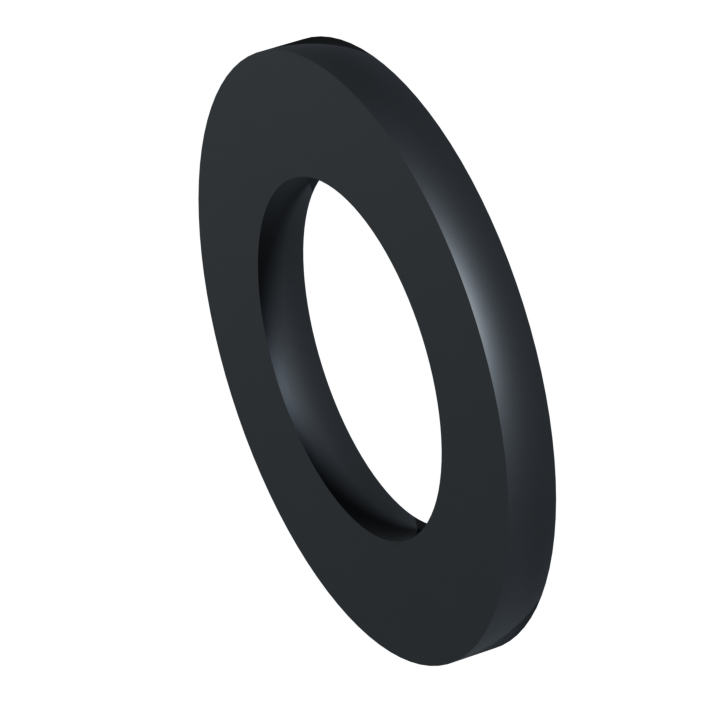 ThruHull Gasket, 3/4", Black FlowRite Controls