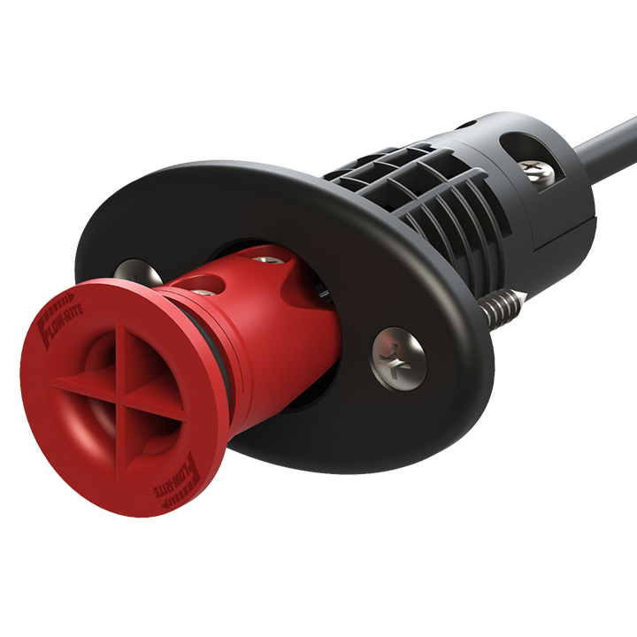 Remote Drain Plug open position